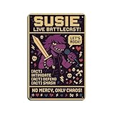 Póster retro de runa de delta, letrero de metal de estaño, arte elegante, retro, pintura de hierro, bar, cueva de personas, cafetería, familia, garaje, póster decorativo de pared, 20 x 30 cm