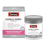 Swisse Capelli Forti Donna, Integratore Alimentare che Combina Vitamine, Minerali ed Estratti di Erbe Naturali, Utili per Mantenere la Forza del Capello, 30 Compresse da 1460 mg