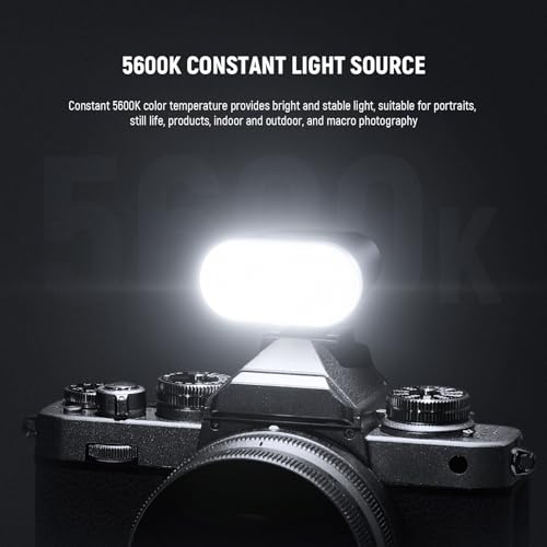 Image of NEEWER Entry Level Version Mini Camera Flash N12: 5600K Fill Light, LCD Display, Compatible with Canon /Fujifilm /Sony /Nikon DSLR Hot Shoe Cameras for Studio Shoots
