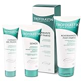 Trofolastin Pack cuidado de la mamá, embarazo y postparto, Reafirmante Postparto + Crema Senos + Cuidado del pezón