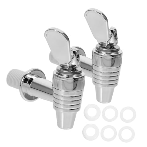 FUNNETOYU 2piezas Grifo De Bebida Para Barriles y Garrafas Accesorio De Dispensador De Agua Fácil Instalación Filtraciones