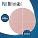 Houseables Whelping Pad, Whelping Mat, Washable Pee Pads for Dogs 48 x 48, Pet Mats for Floor Waterproof, Pee Proof Dog Blanket, Pet Rug, for Playpen, Puppy, Reusable, Potty, Crate Training, Large