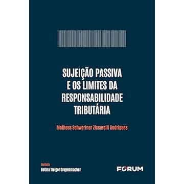 Capa do livro Sujeição Passiva e os Limites da Responsabilidade Tributária