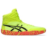 ASICS レスリングシューズ ブラック/イエロー ASICS 【サイズ交換送料無料】アシックス asics レスリング