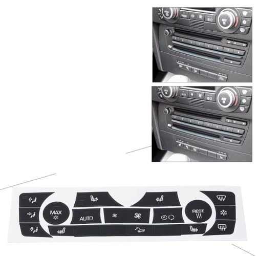 Kit réparation autocollants boutons clim BMW Série 3 E90 E91 E92