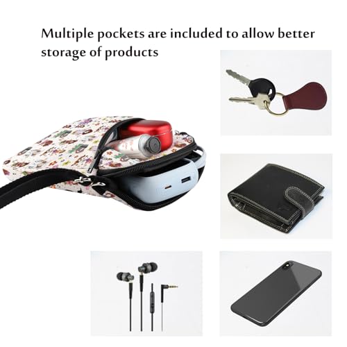 Teacher Inspired Crossbody Bag Teacher Life Carry On Bag Best Teacher Ever Character Affirmations Gift Library Book Club Gift (DayAroundCrossS)4