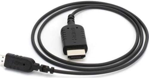 2.6' Platinum Thin Micro HDMI to HDMI Cable for Prime X Action Cameras