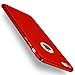 iPhone 6s Plus/ 6 Plus case, ACMBO Ultrathin Micro Matte [SKIN TOUCH FEEL] Metallic Texture Anti-Fingerprints Non-slip No-fade Shockproof PC Phone Case Cover For iPhone 6 Plus/6s Plus 5.5 inch, Red