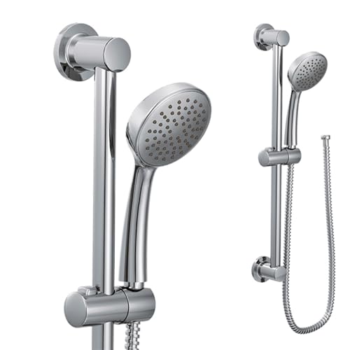 Moen Chrome Eco-Performance Handheld Shower with 24-Inch Slide Bar and