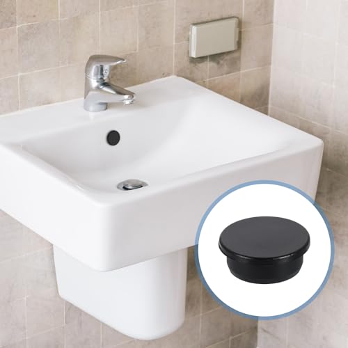 Image of uxcell Silicone Hole Plug, Waterproof Round Rubber Stoppers Bottle Seal Plugs Tube Pipe End Caps for 33mm /1.3 inch Hole for Bathtub Bottle, Black