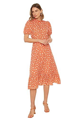 Robe tissée midi Trendyol Femme coupe régulière basique pour un style quotidien élégant