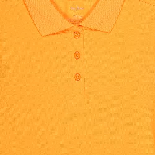 Image of Girls Cotton Polo Tshirts Short Sleeve