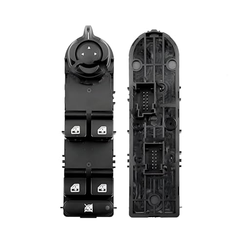 Bouton lève-vitre principal pour Alfa Romeo Giulietta 2010-2019 côté conducteur sans rabattement