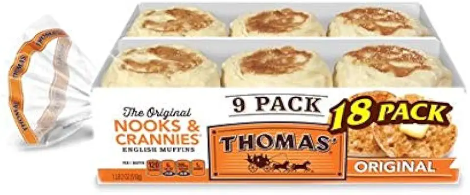 Evaxo Original English Muffins, 2 x 9 ct .#B