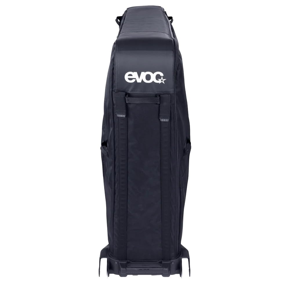 EVOC MOUNTAIN BIKE BAG PRO MTB Fahrrad-Transporttasche (Fahrradkoffer für Mountainbikes bis 130 cm Radstand, besonders leicht, kein demontieren von Lenker / Cockpit, Mountainbike Zubehör), Black