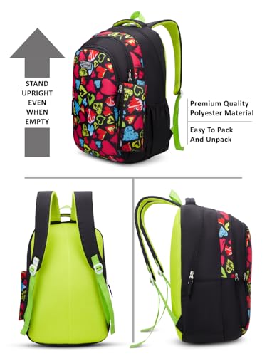 Image of Lavie Sport passion Laptop Backpack | 37 Liters | Fits Upto 16 Inch | Laptop Compatiable | Rain Cover | Gift for Boys & Girls