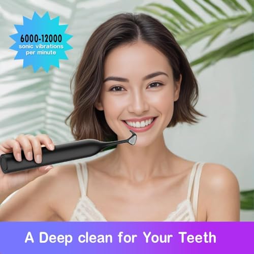 Voraiya Electric Flosser for Teeth Electric Flosser Dental Floss 3 Modes + 50 Replacement Heads Rechargable Ultrasonic Power Flossing for Teeth Adults & Kids - Thumbnail 7