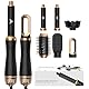 Air styler 6 In 1 Airstyler Haarstyler Hair Styler Set 6 In 1 Mit Rundbürstenföhn Warmluftbürste föhn diffusor Airflow Lockenstab Automatisch, Volumen Föhnbürste,Für Glätten, Trocknen, Volumen, Locken