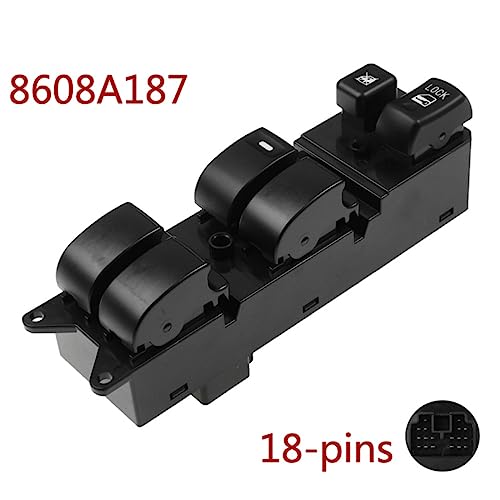 Commutateur de commande lève-vitre 8608A187 durable pour Outlander avant - 2