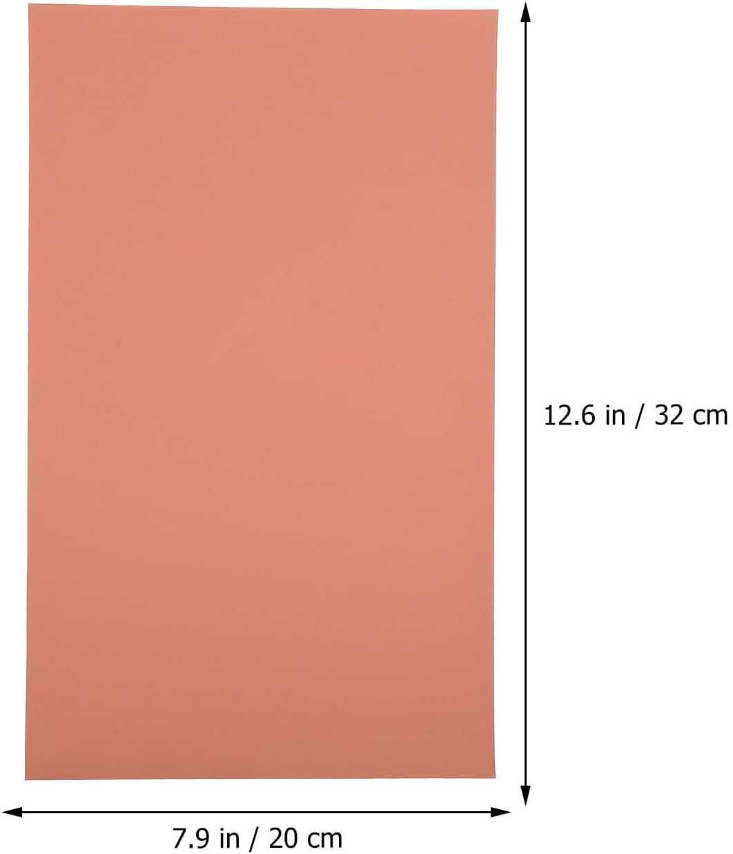 GANAZONO 9 Sheets Decorative Leather Craft Sheets DIY Pu Kit for Handicraft image 2