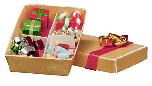 Ornements miniatures de Noël Melody Jane à échelle 1:12 avec détails précis