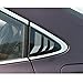 ruihe 2pc Rear Quarter Panel Window Side Louvers Vent Fit for Toyota Corolla Sedan 2019 2020 2021 2022 2023 2024