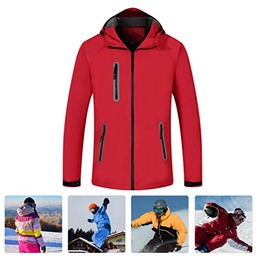 KESYOO Jaquetas de Snowboard para Homens Com Capuz Inverno Inverno Esqui Impermeável Esqui Quente In