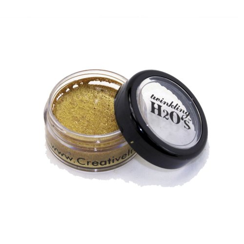 Colourarte Twinkling H20's Shimmering Watercolors 10 Gram Jar-Solar Gold