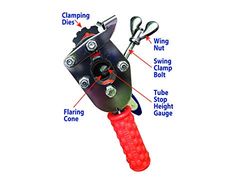 Uniweld UDFT Electric/Manual R-410A Ratchet + Clutch Flaring Tool - Thumbnail 4