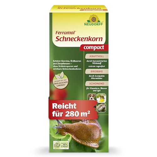 Neudorff Ferramol Schneckenkorn compact – Zuverlässiger Schneckenschutz...