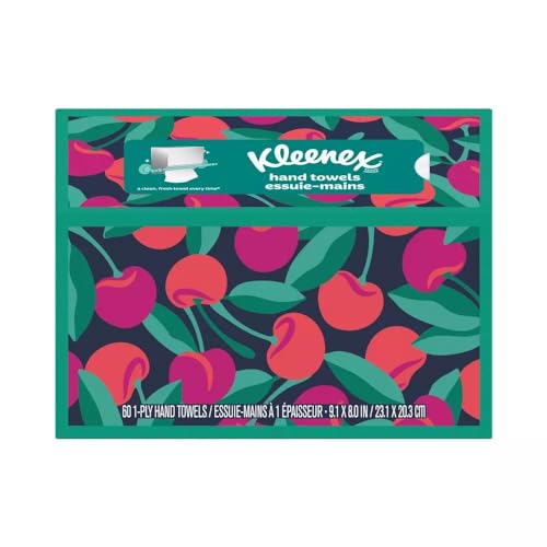 Image of Hand Towels - 1 Box of 60 White Hand Towels in a Dispenser Box - Packaging may vary