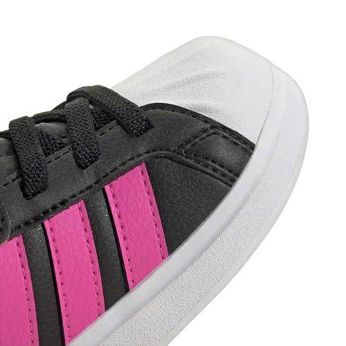adidas Unisex-Baby Streetalk Elastic Lace, Black/Lucid Pink/White, 7 by adidas - Used condition - Image 5
