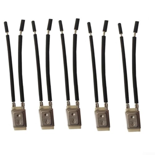 Jonikuper - Jonikuper 17AM Lot de 5 protecteurs thermiques de moteur normalement fermés Série KSD9700 pour moteurs automobiles et appareils électriques (17AM036-145C)