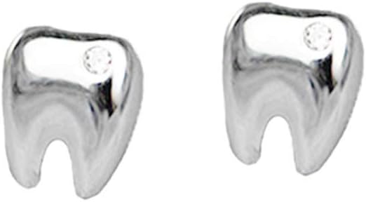 Pairs Cute Tooth Stud Earrings for Women Men Cote dIvoire Ubuy - Main Image