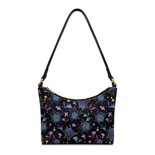 Cross Shoulder Purse for Women Pu Leather Underarm Handbag with Zipper Hobo Bag for Women Shoulder Bag