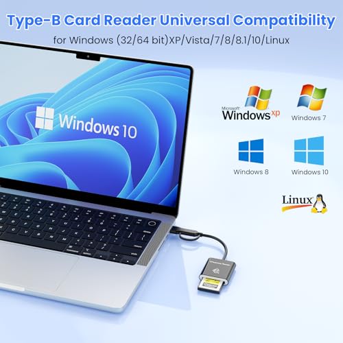 Lecteur CFexpress USB 3.2 pour iPhone 15 Samsung Mac et PC Windows - 5