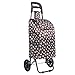 HLR Caddie de Courses Chariot de Courses Pull d'escalade Escaliers Rod Tramway Fashion Panier Pliable Panier Bagages Trolley Old Man Pull Rod Portable Tirez Panier (Color : B)