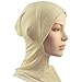 Etosell Women Neck Cover Head Under Scarf Hijab Cap Beige