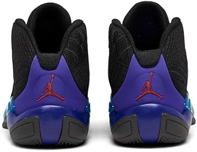 Nike Tênis de basquete infantil Air Jordan 38 (GS), Preto/Vermelho