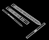 1pieces Watch Strap Band Pattern Acrylic Templates for Leather, Acrylic Templates for Sewing,...