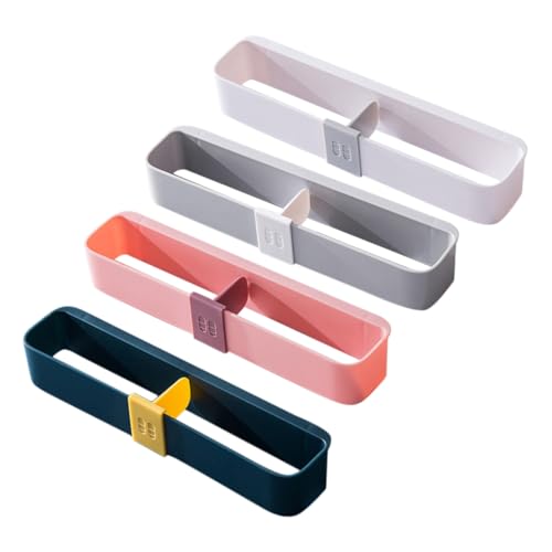 SOESFOUFU 4pc Wall Mounted Shoe Rack No Punching Slipper Holder for Entryway Bathroom Toilet Space Saving Plastic Shoe Organizer for Efficient Storage