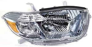 For Toyota Highlander Hybrid 2008-2010 Headlight Assembly Unit Passenger Side CAPA Certified TO2519117C
