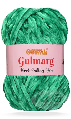 Image of M.G Chunky Velvet Yarn, Gulmarg to-to 400 GMS - Best Used with Knitting and Crochet Needles - Wool Yarn for Knitting - Art-BADJ