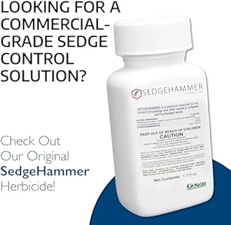 Plus Turf Herbicide - 6 Pack of 13.5 Gram Pack of USA-Made Purple & Yellow Nutsedge Killer for Lawns with Pre-Mixed Surfactant - Lawn & Pet Safe Weed Killer Mix for Residential Use