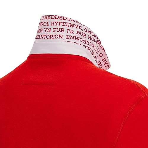Macron Camiseta de Gales Rugby WRU World Cup Rugby – Rojo – Hombre, rojo, L
