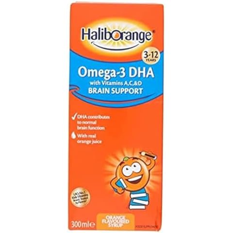 Haliborange Omega-3 DHA Syrup with Vitamins Cover