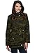 Produktbild Rock Creek Damen Army Jacke Camouflage Winterjacke Mantel Parka Warm Gefüttert Militärjacke Damenjacken Teddyfutter D-243 Grün M