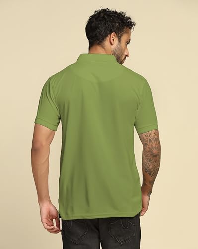Image of VastraVibes Men's Polo Regular Fit T-Shirt