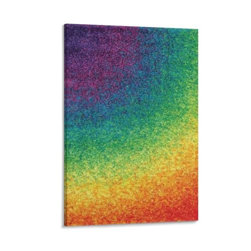 LGBT Poster, abstrakte Kunst, Gemälde, Regenbogenflagge, Gleichheitskampagne, Happy Pride Month, Leinwandposter, Wandkunst, Bilddrucke, hängende Foto-Dekoration, Heimposter, Kunstwerke, 30 x 45 cm