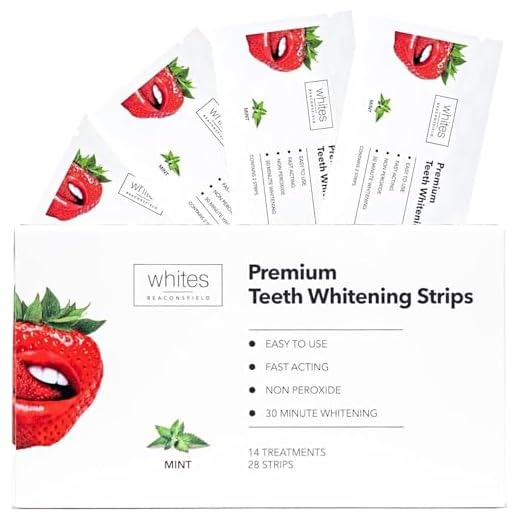 Non-Peroxide Whitening Strips for Quick Results